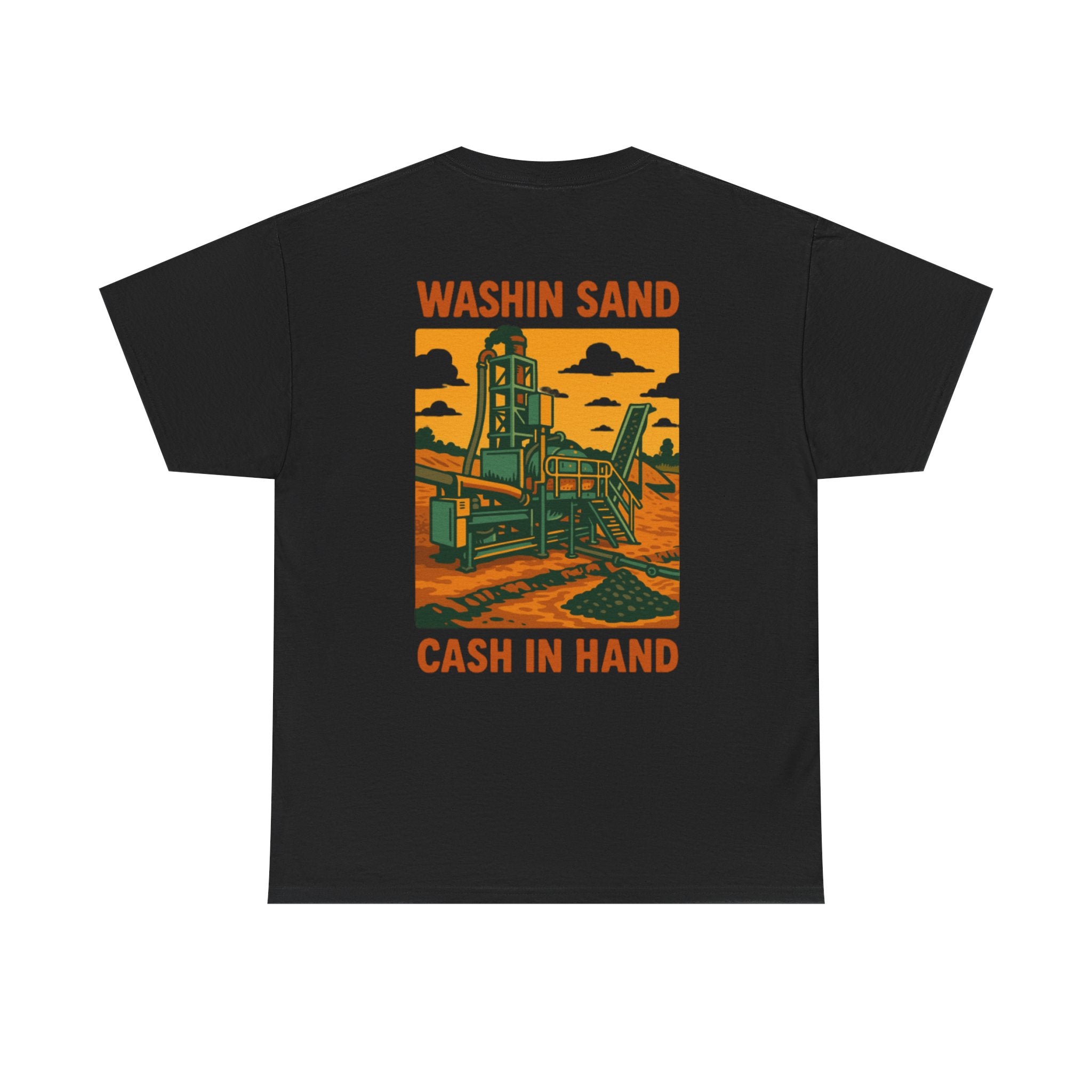 Washin Sand Cash In Hand Tee | Quarry Gear