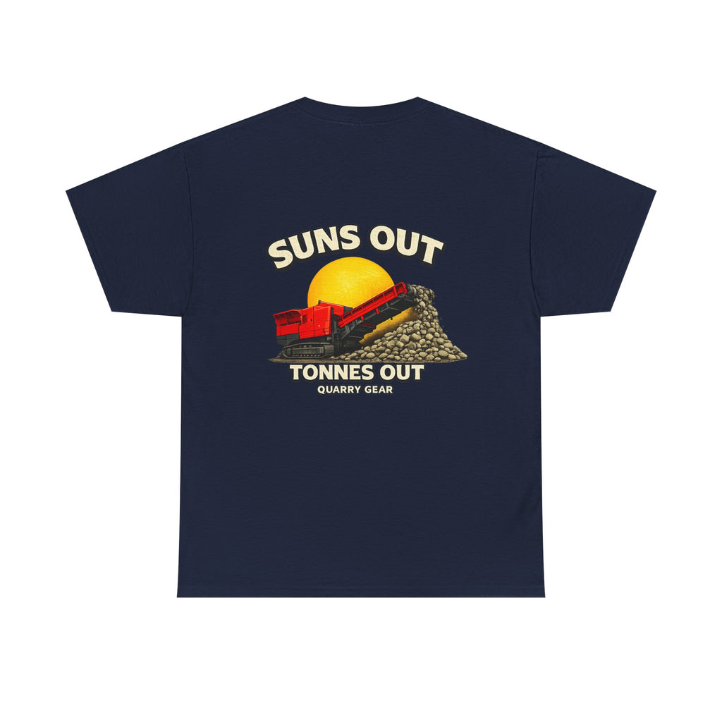Suns Out Tonnes Out Crusher Shirt | Simple Series | Quarry Gear