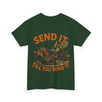 Send It Till You Bend It Tee - DARK COLOURS | Quarry Gear