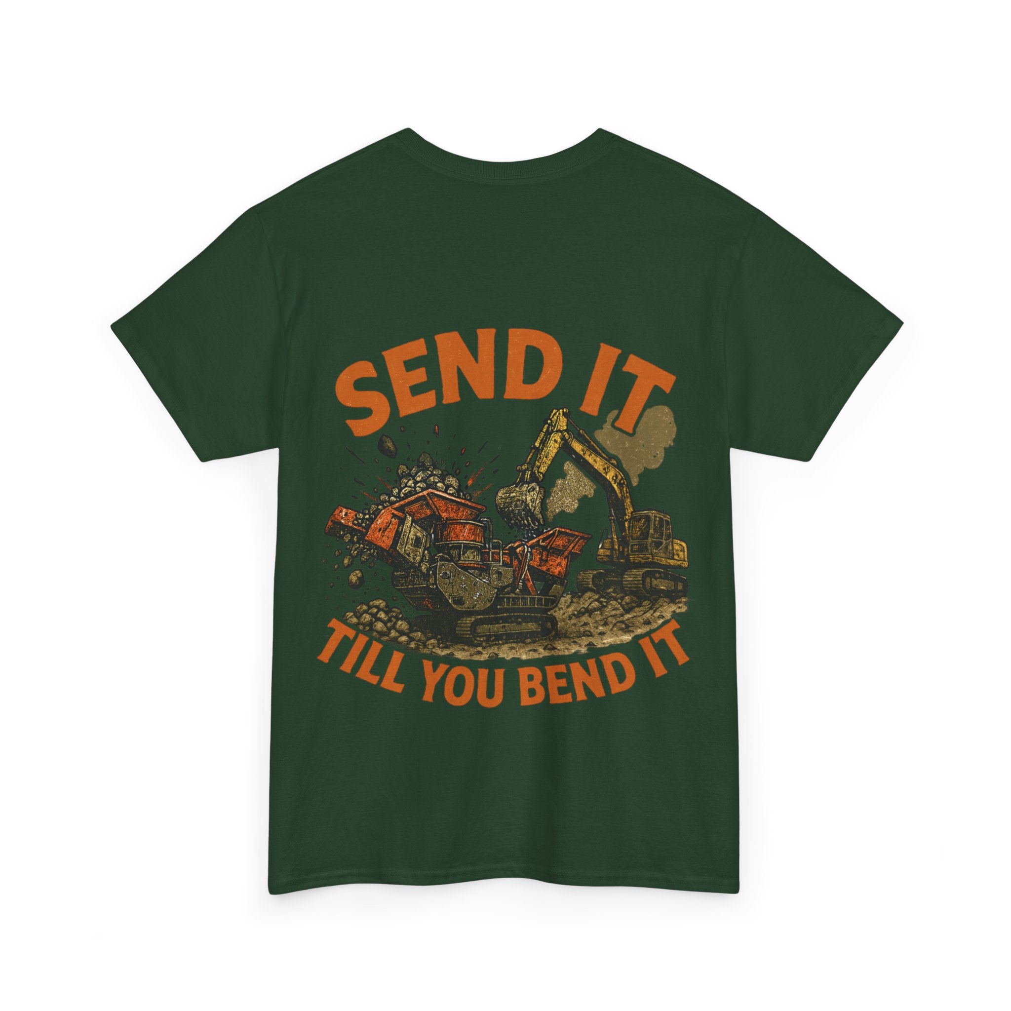 Send It Till You Bend It Tee - DARK COLOURS | Quarry Gear