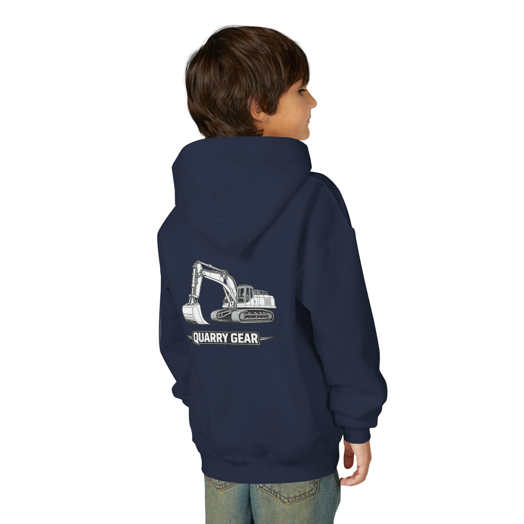Excavator Kids Hoodie | Quarry Gear
