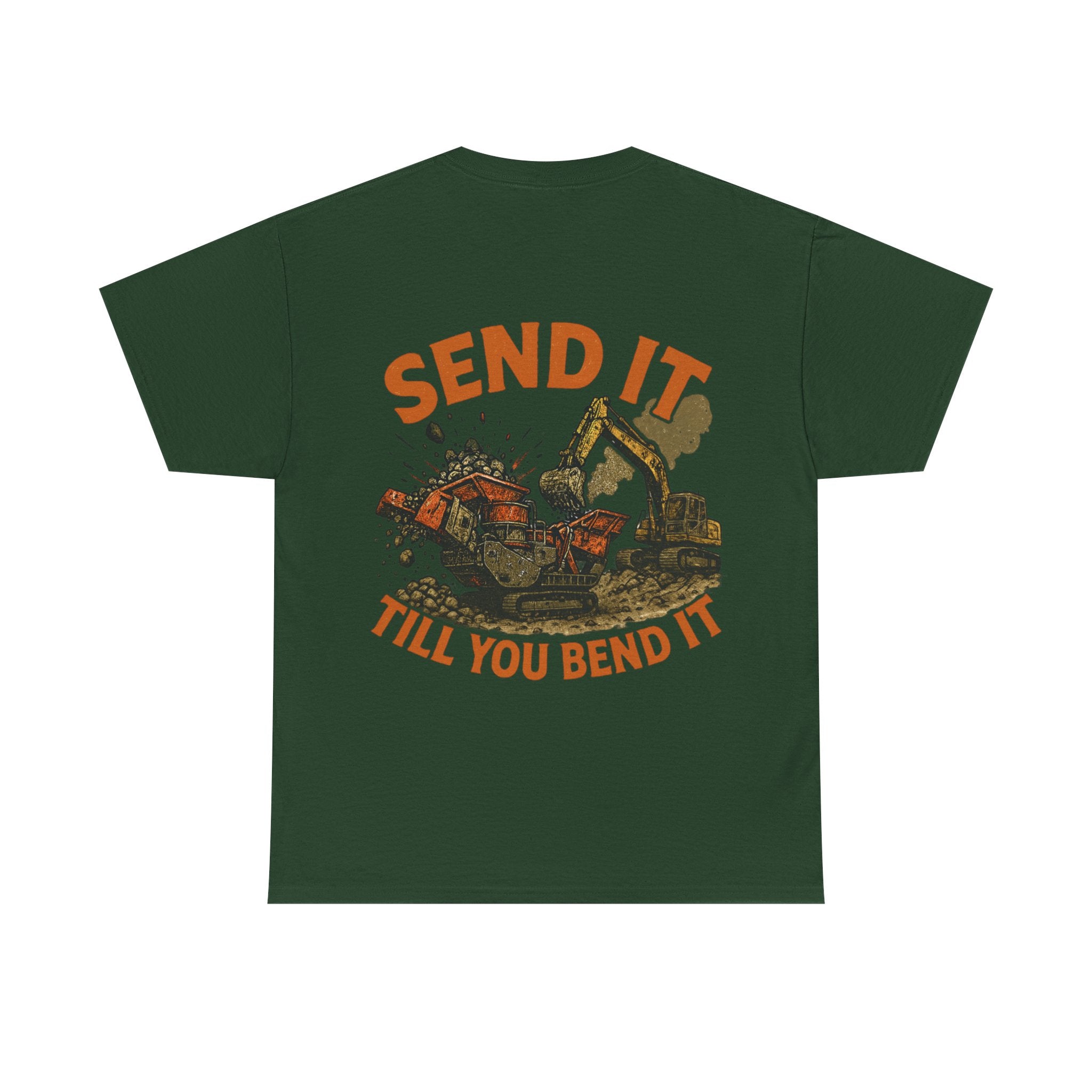 Send It Till You Bend It Tee - DARK COLOURS | Quarry Gear