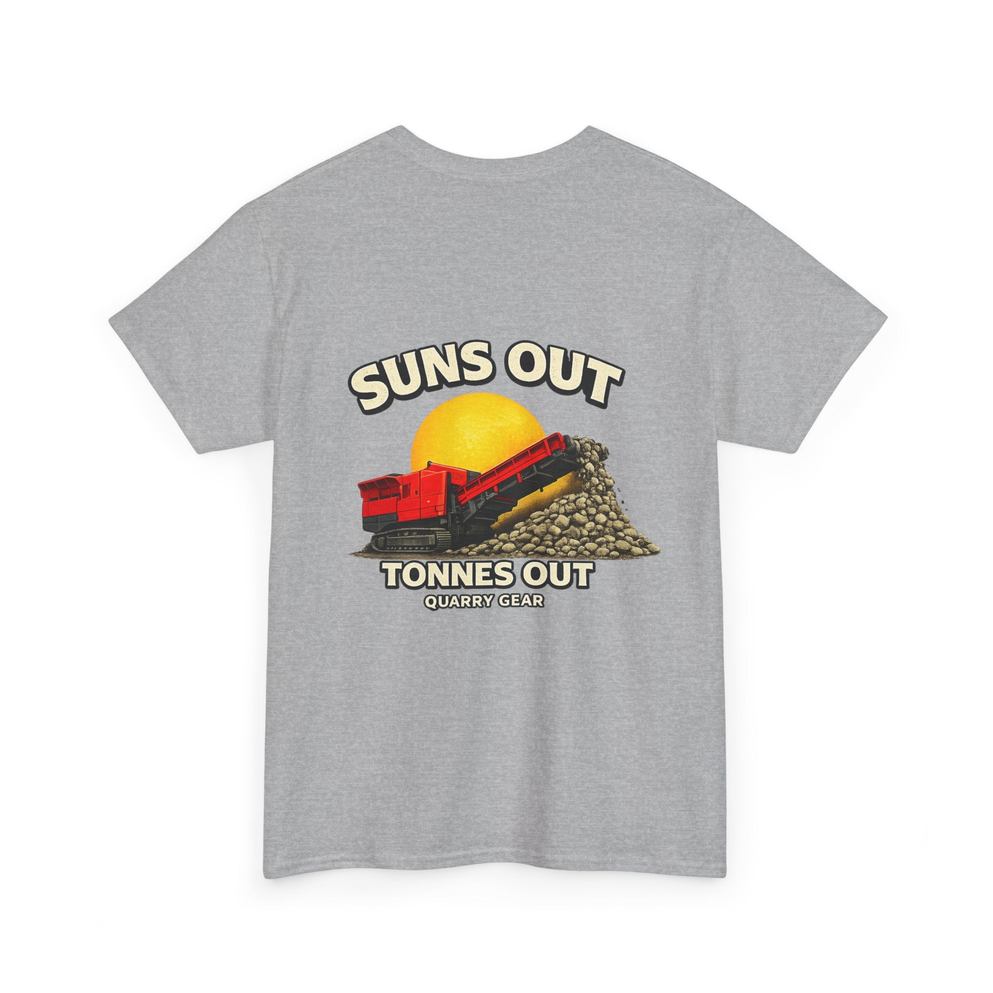 Suns Out Tonnes Out Crusher Shirt | Simple Series | Quarry Gear