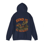 Send It Till You Bend It Hoodie - DARK COLOURS | Quarry Gear