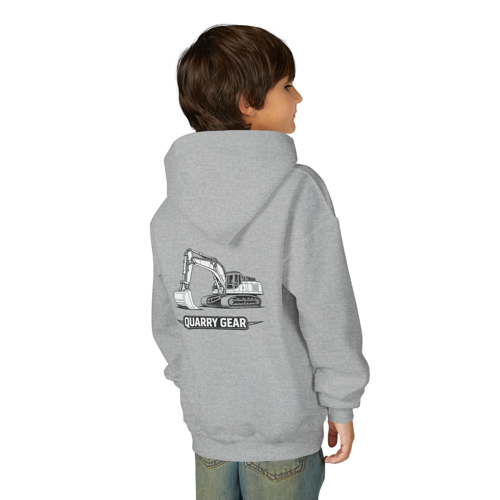 Excavator Kids Hoodie | Quarry Gear