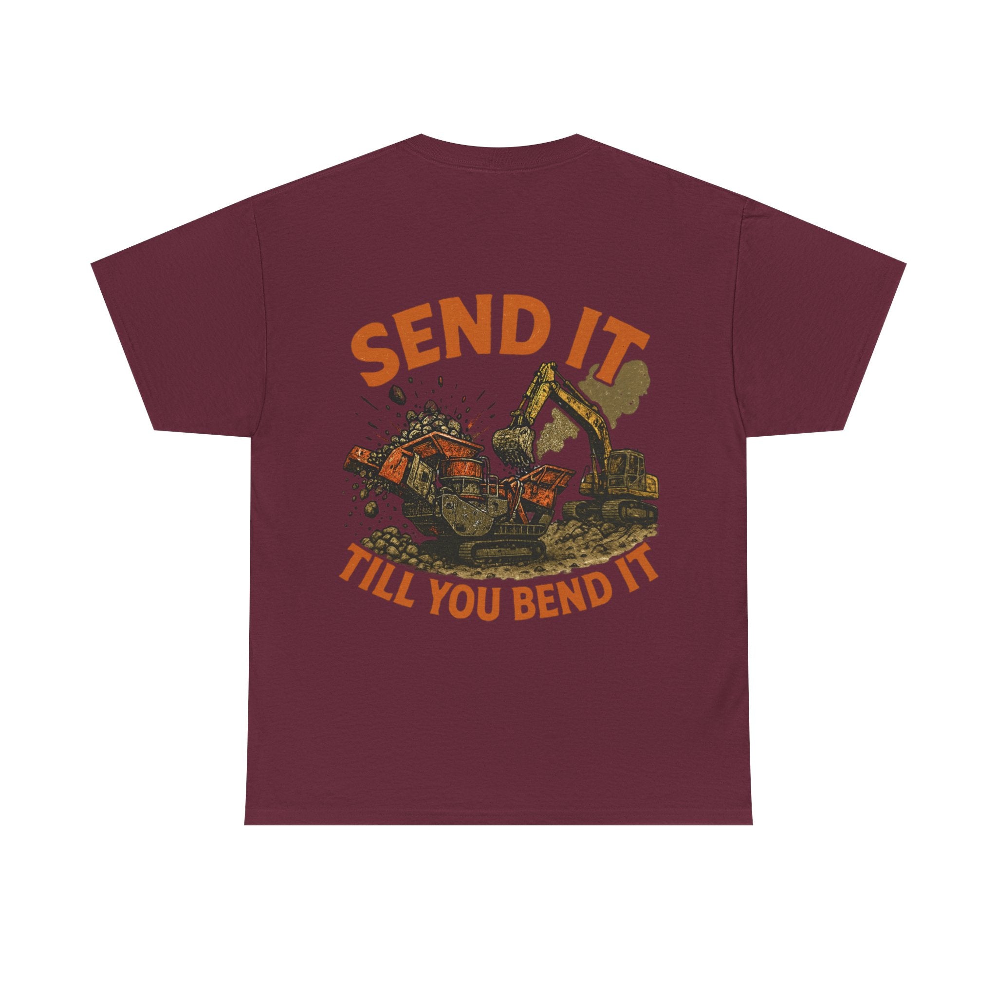 Send It Till You Bend It Tee - DARK COLOURS | Quarry Gear