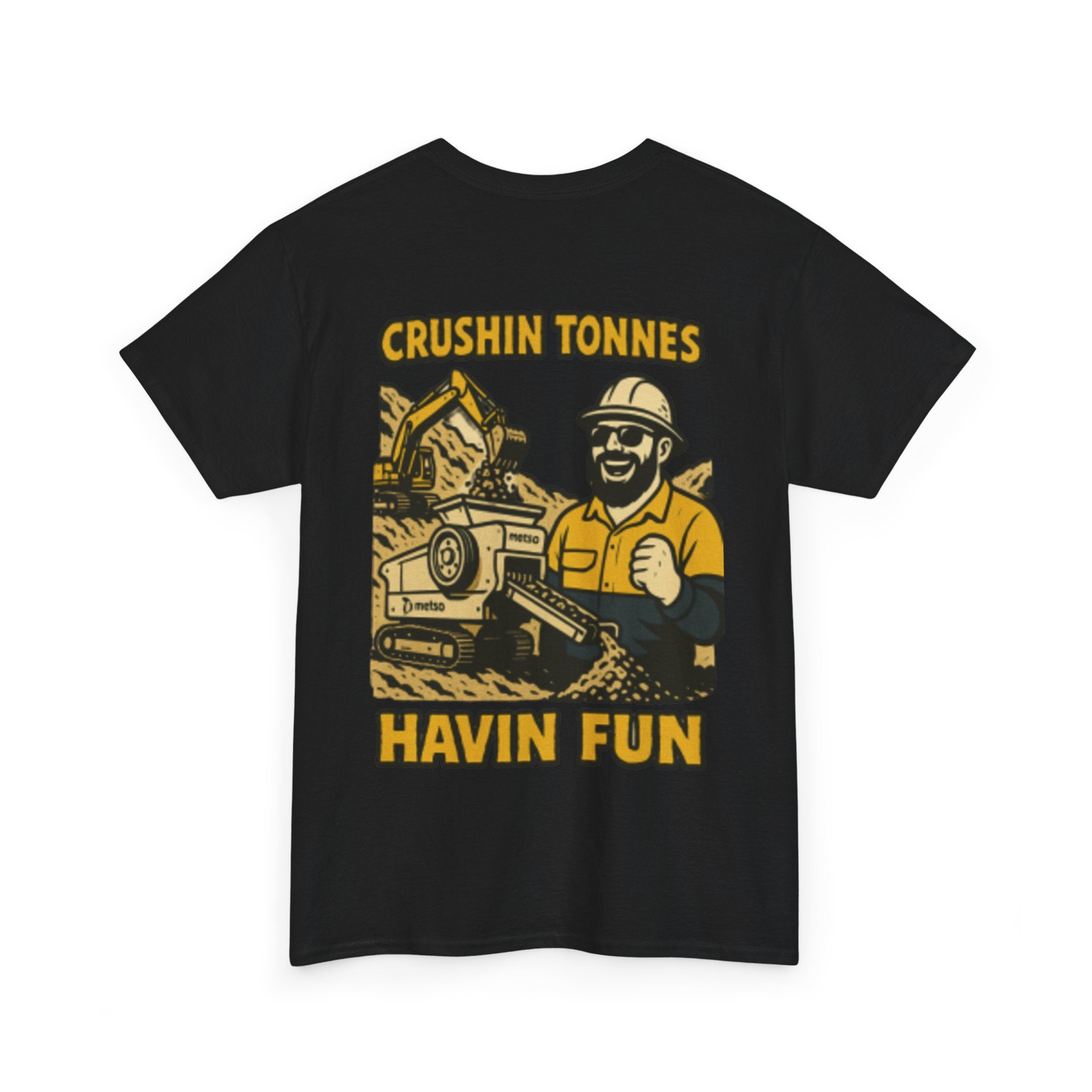 Crushin Tonnes Havin Fun Tee | Quarry Gear