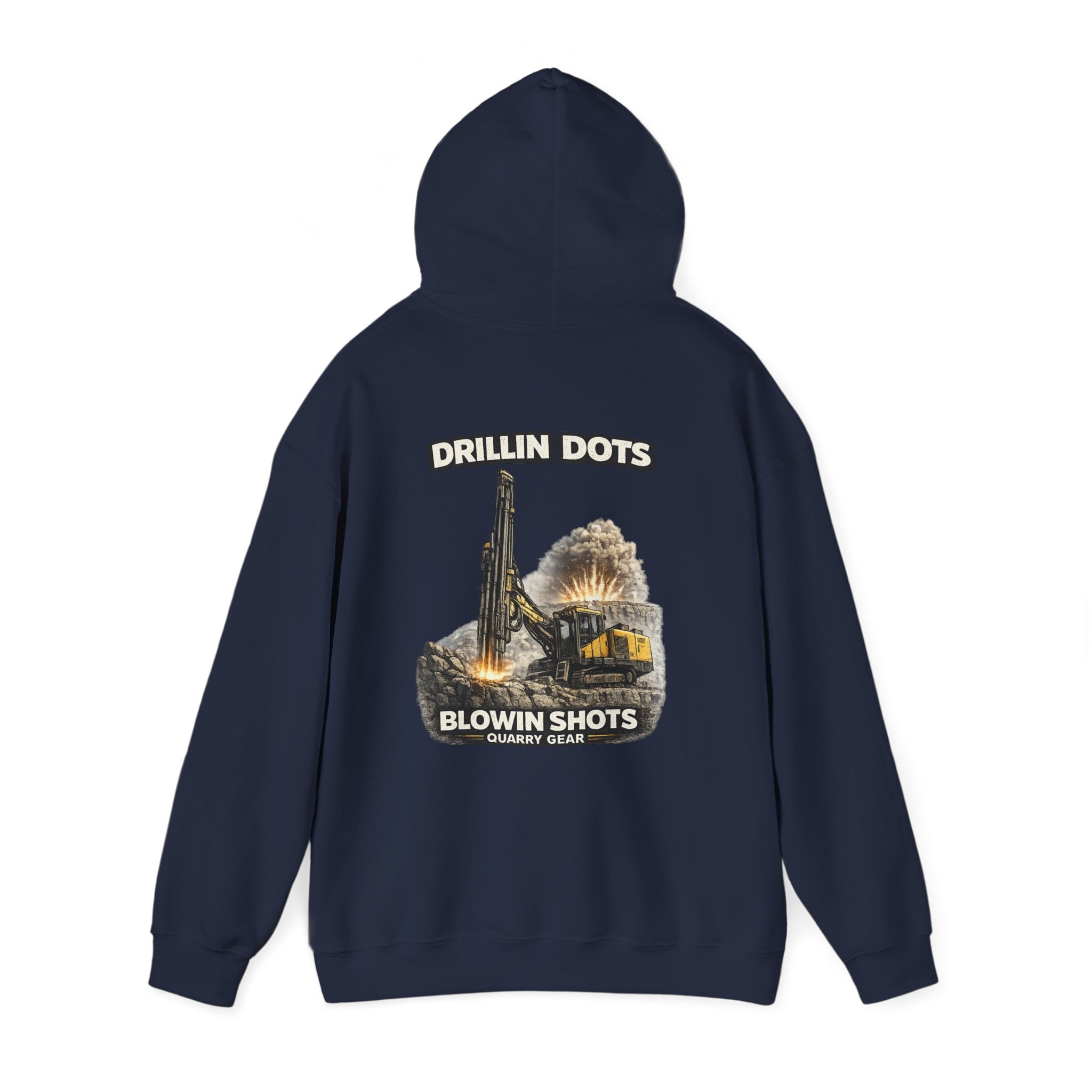 Drillin Dots Blowin Shots Hoodie | Quarry Gear