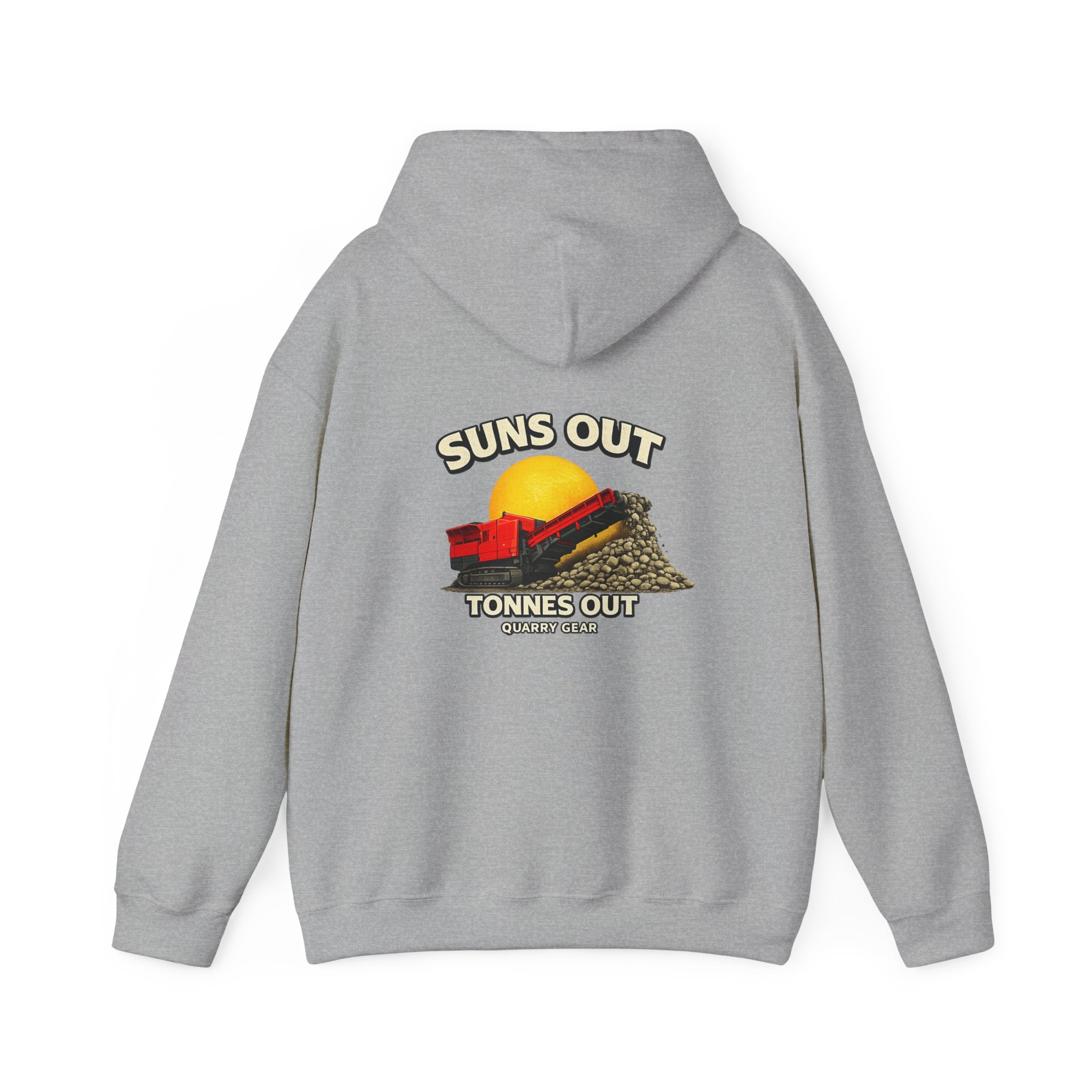 Suns Out Tonnes Out Crusher Hoodie | Quarry Gear
