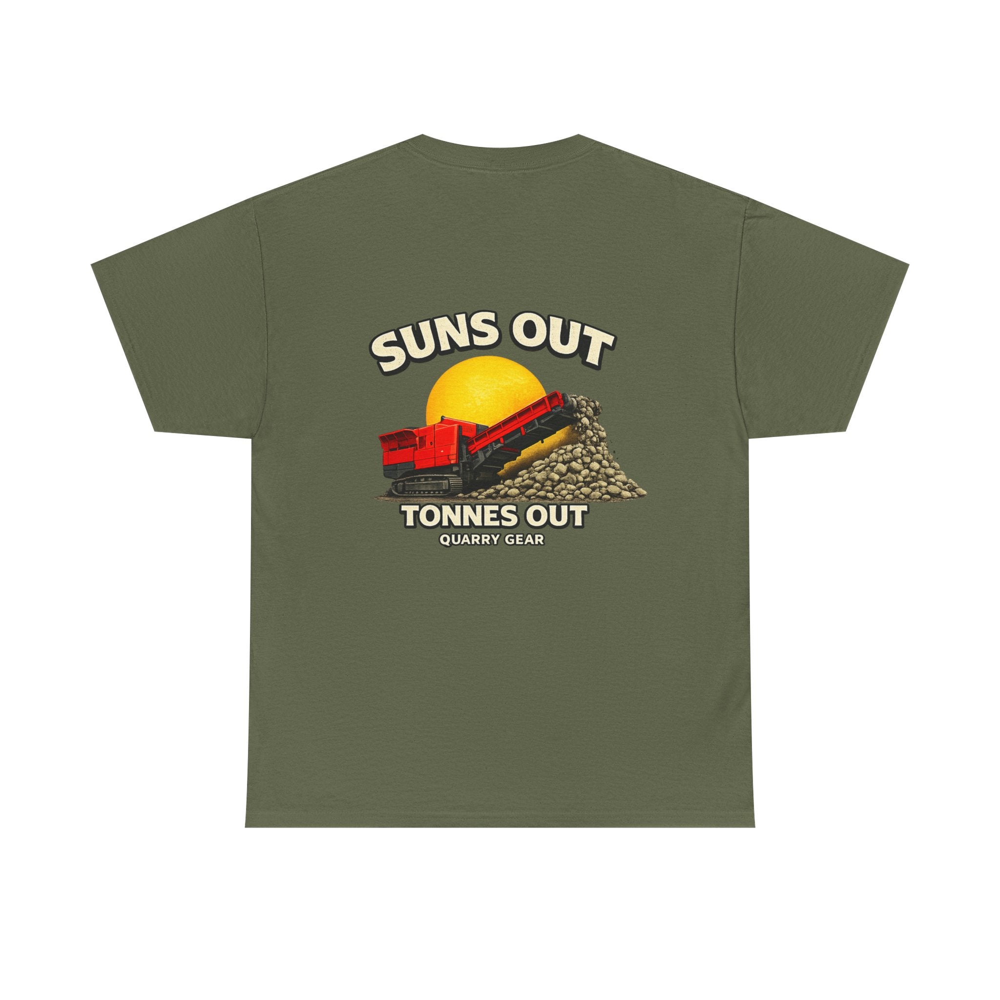 Suns Out Tonnes Out Crusher Shirt | Simple Series | Quarry Gear