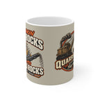 Big Rocks into Little rocks Quarry Gear Coffee Mug