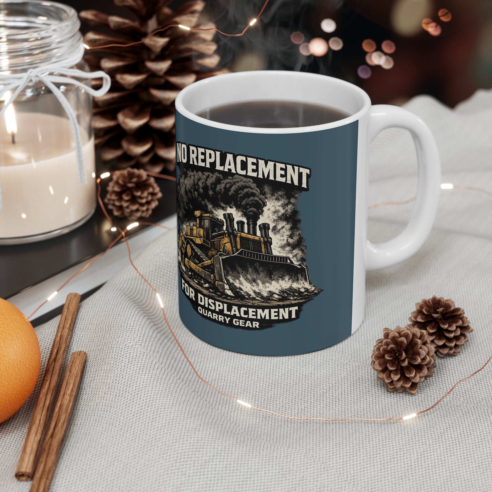 No Replacement Quarry Gear Coffee Mug