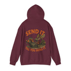 Send It Till You Bend It Hoodie - DARK COLOURS | Quarry Gear