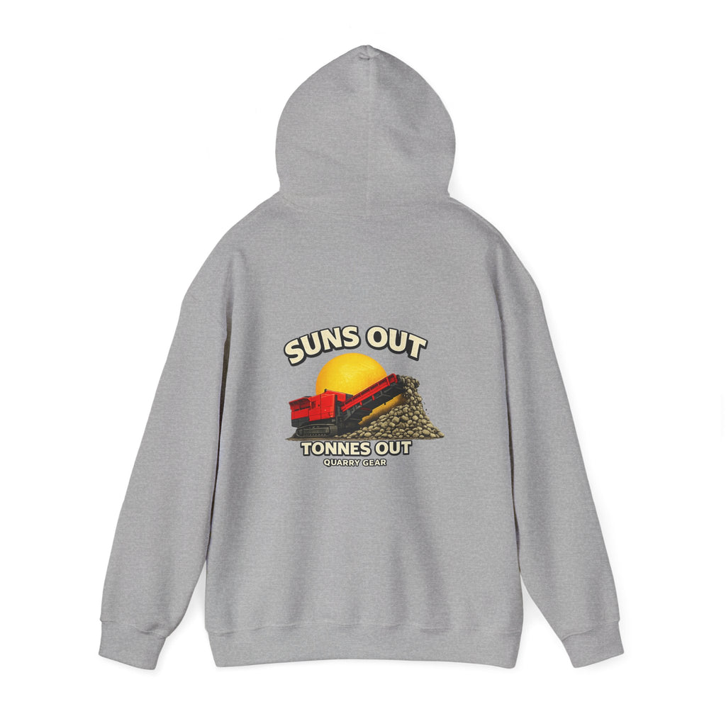 Suns Out Tonnes Out Crusher Hoodie | Quarry Gear