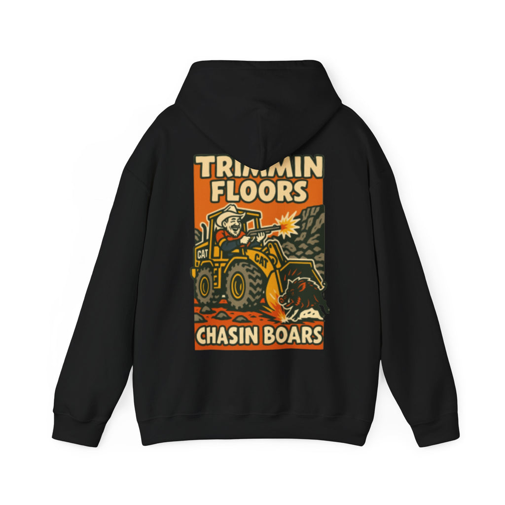 Trimmin Floors Chasin Boars Hoodie | Quarry Gear