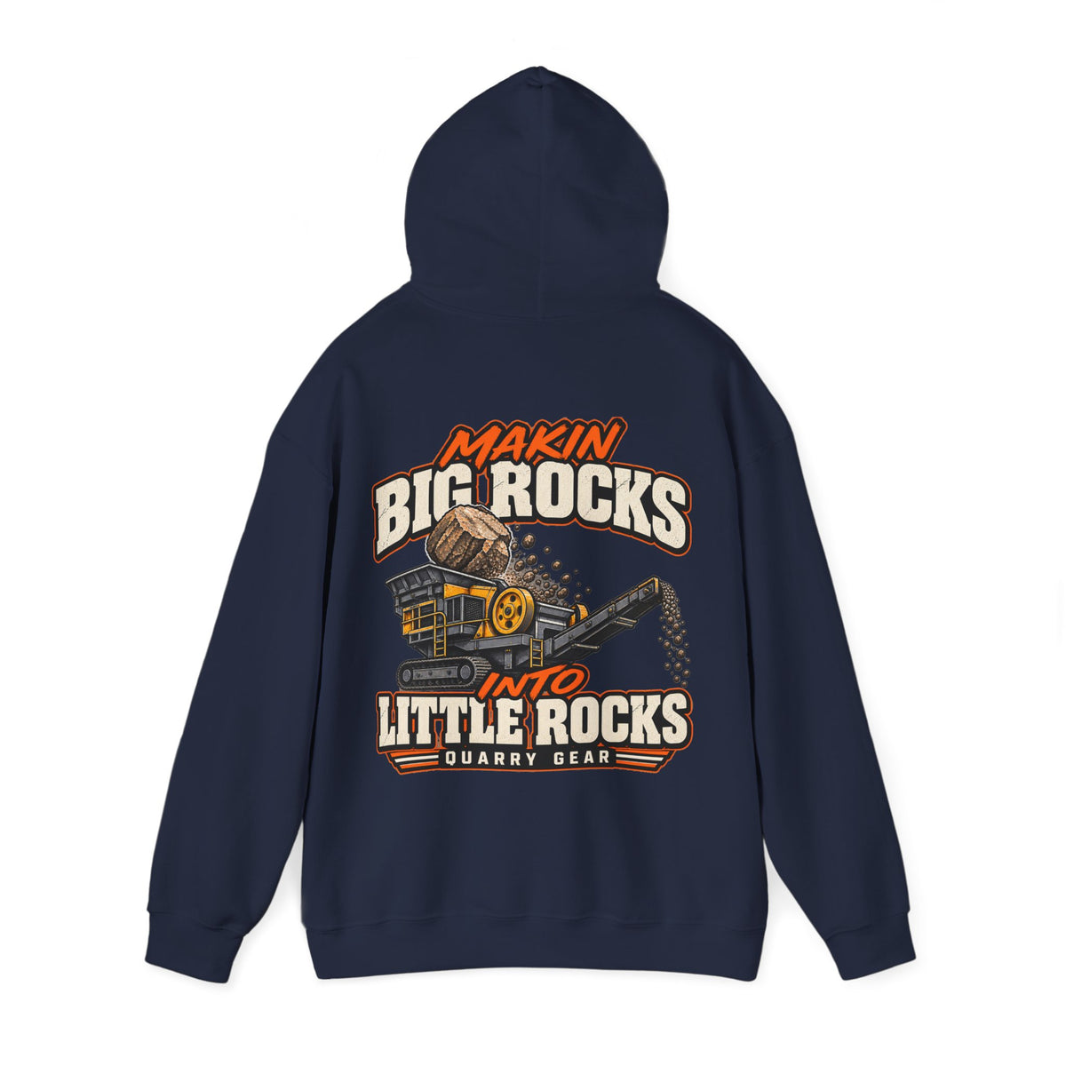 Big Rocks Little Rocks Hoodie | Quarry Gear