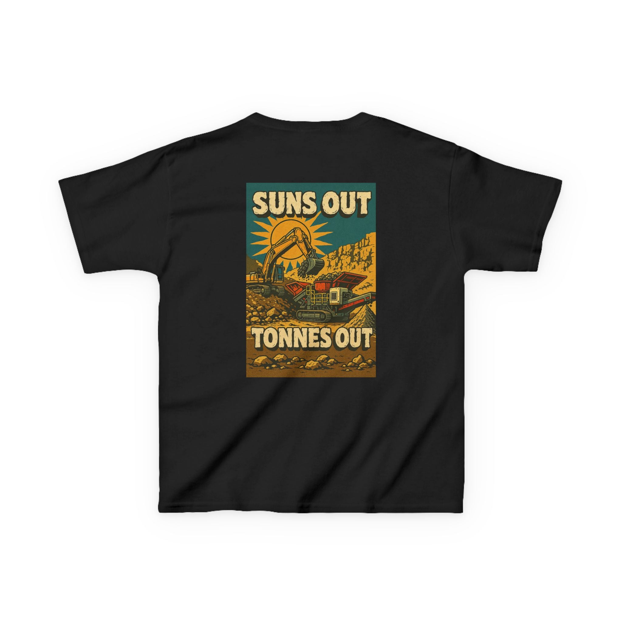 Suns Out Tonnes Out Kids Tee | Quarry Gear