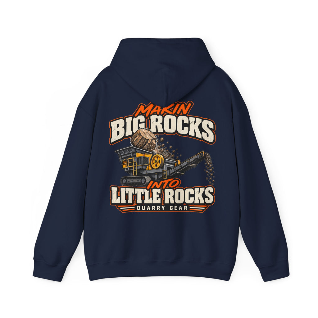 Big Rocks Little Rocks Hoodie | Quarry Gear