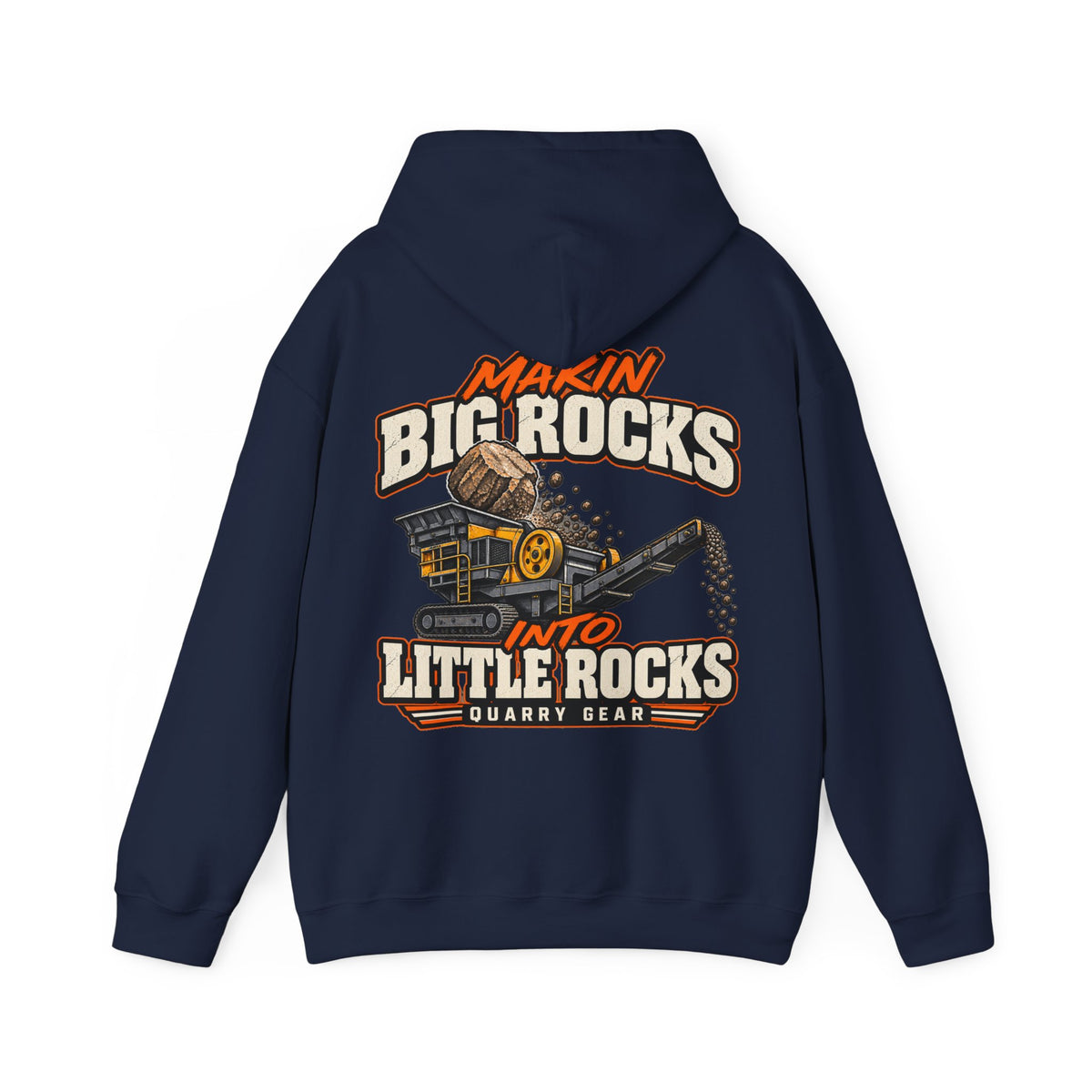 Big Rocks Little Rocks Hoodie | Quarry Gear