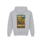 Suns Out Tonnes Out Kids Hoodie | Quarry Gear