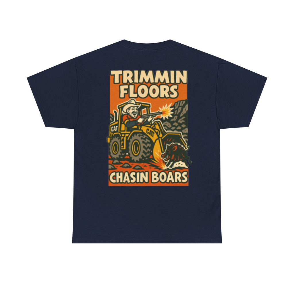 Trimmin Floors Chasin Boars Tee | Quarry Gear