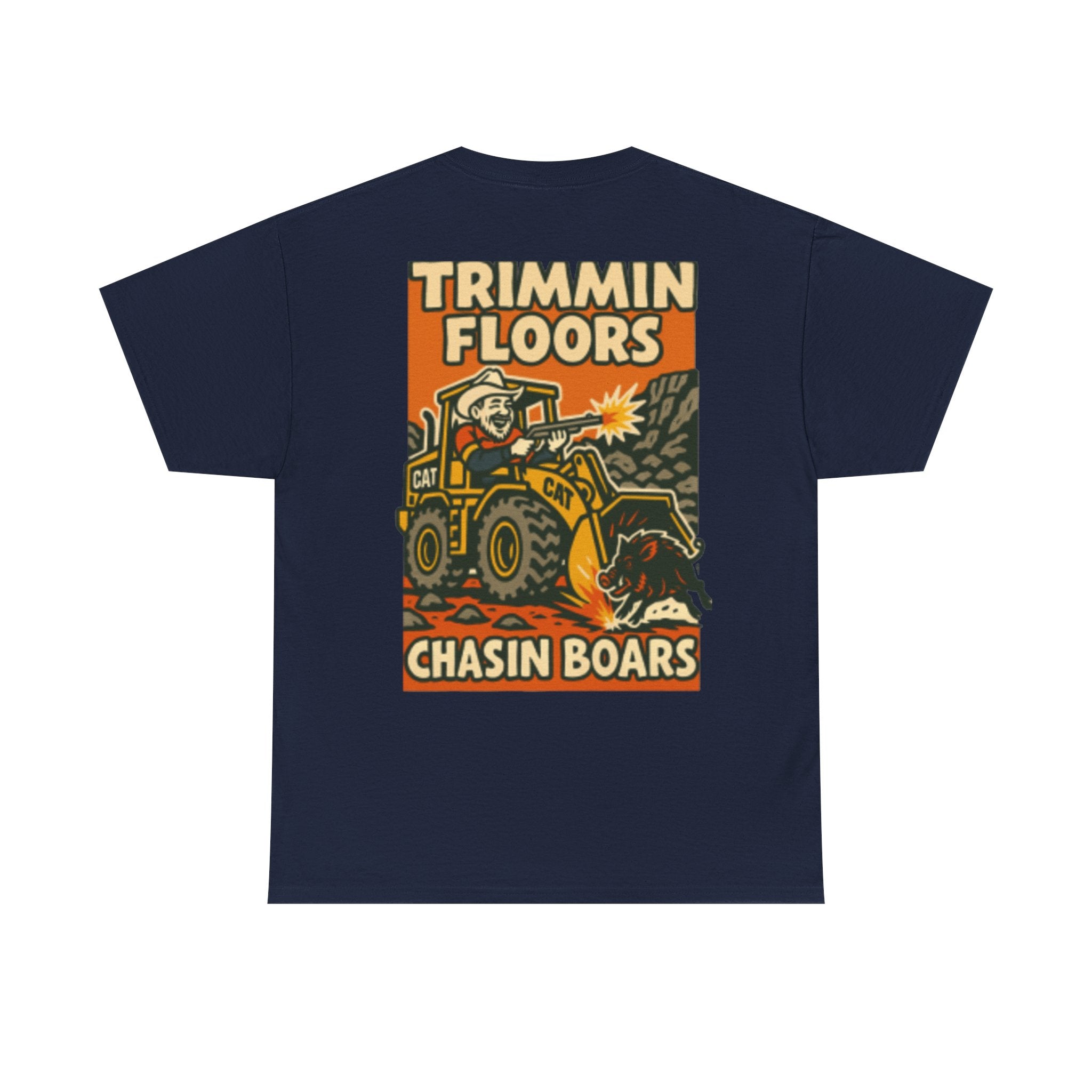 Trimmin Floors Chasin Boars Tee | Quarry Gear