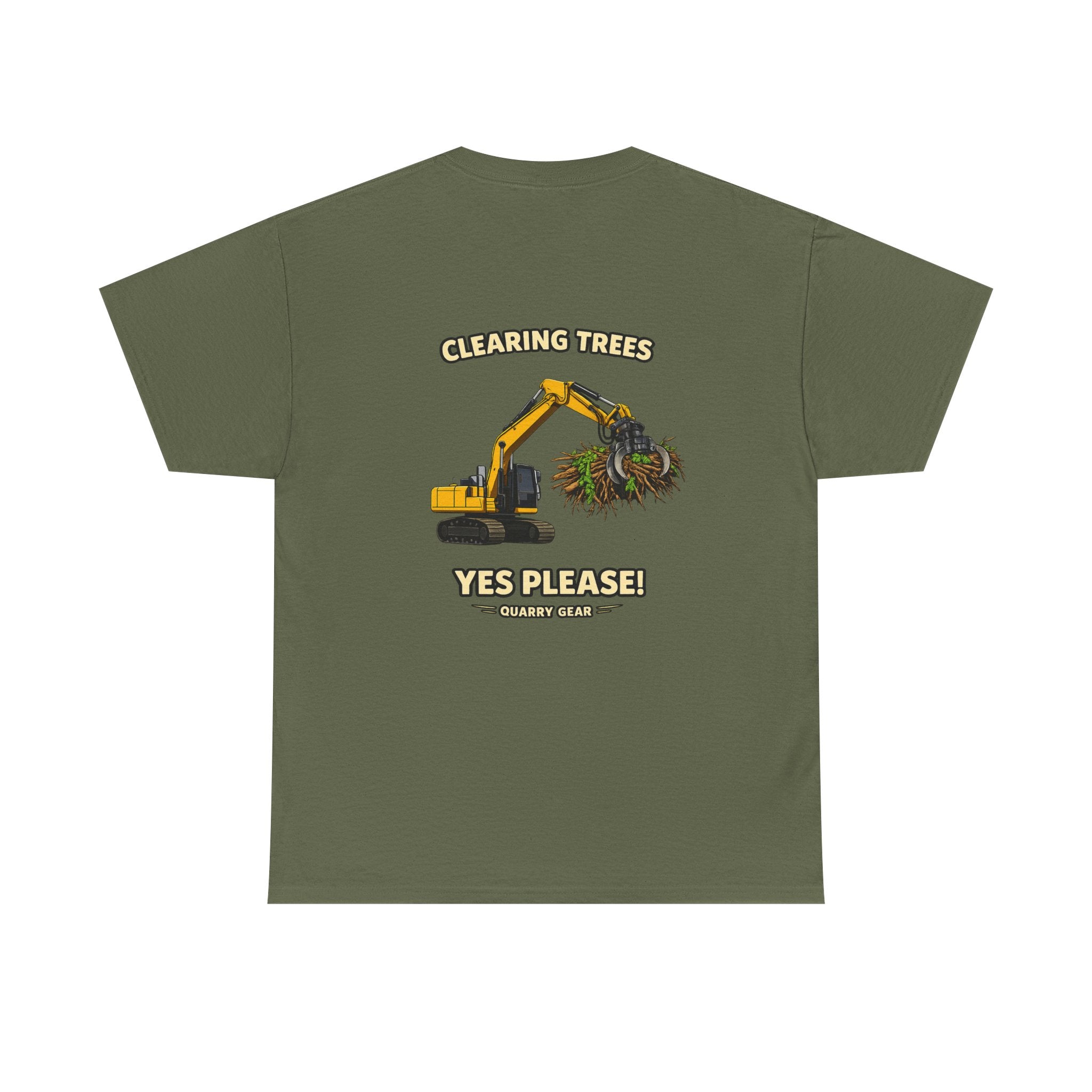 Clearing Trees Yes Please Shirt | Simple Series | Quarry Gear