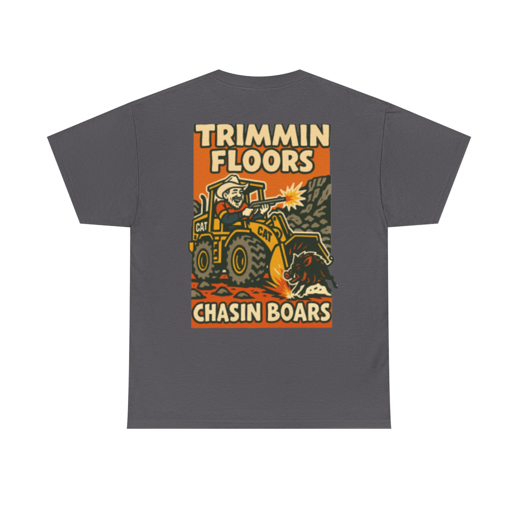 Trimmin Floors Chasin Boars Tee | Quarry Gear