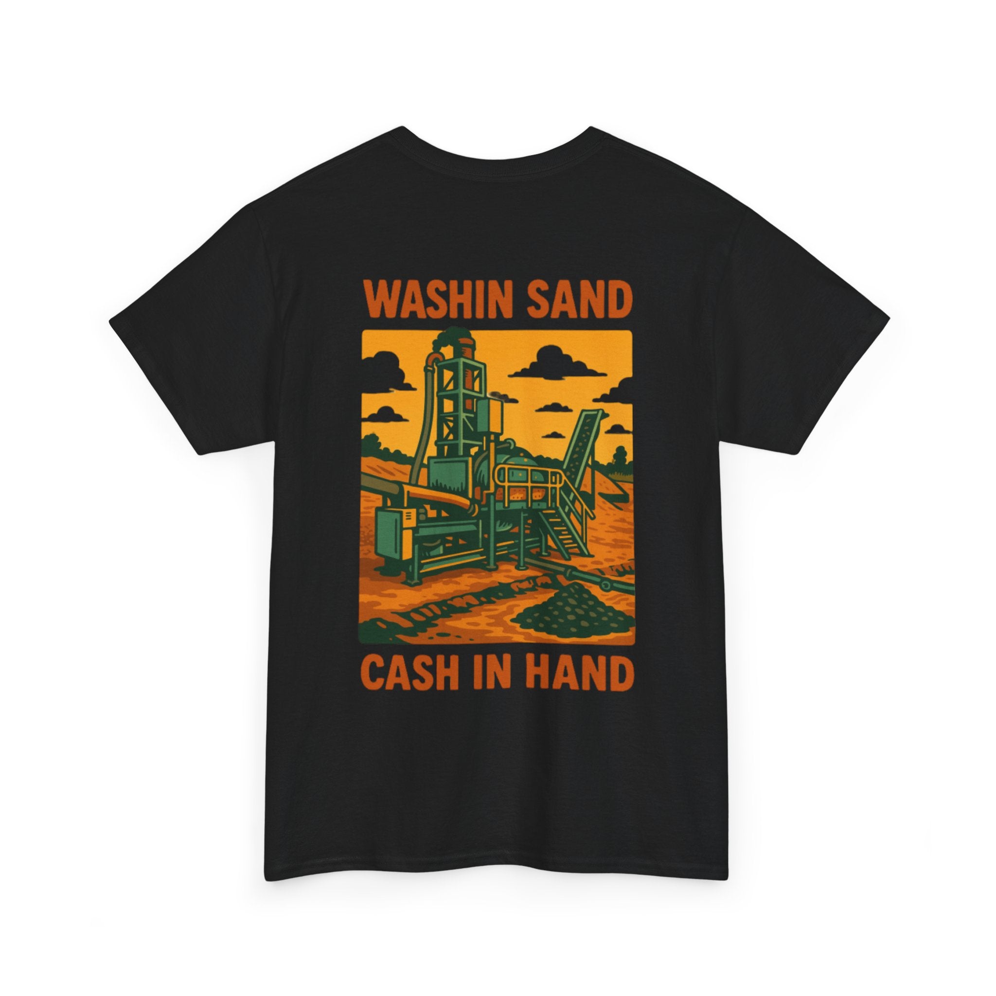 Washin Sand Cash In Hand Tee | Quarry Gear