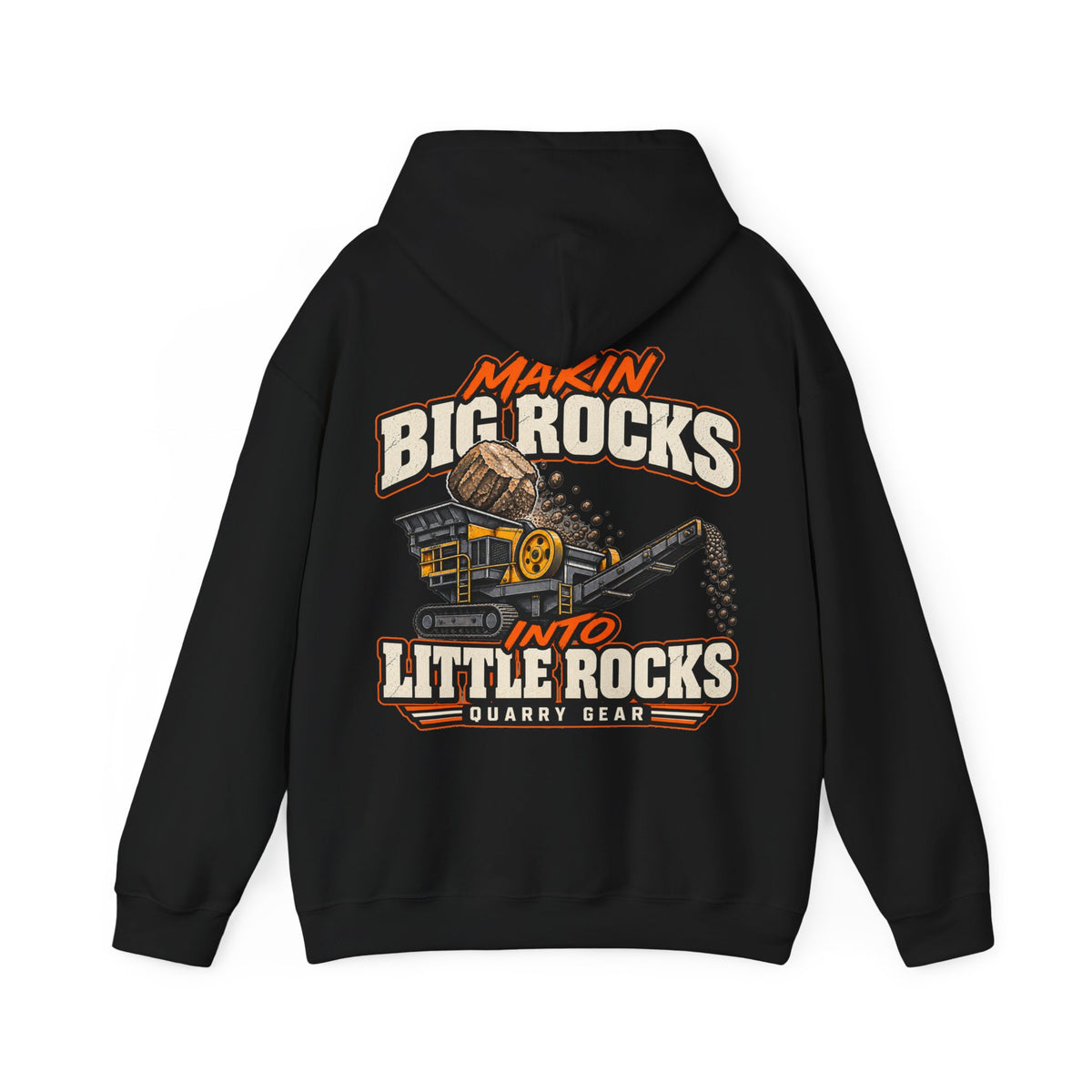Big Rocks Little Rocks Hoodie | Quarry Gear