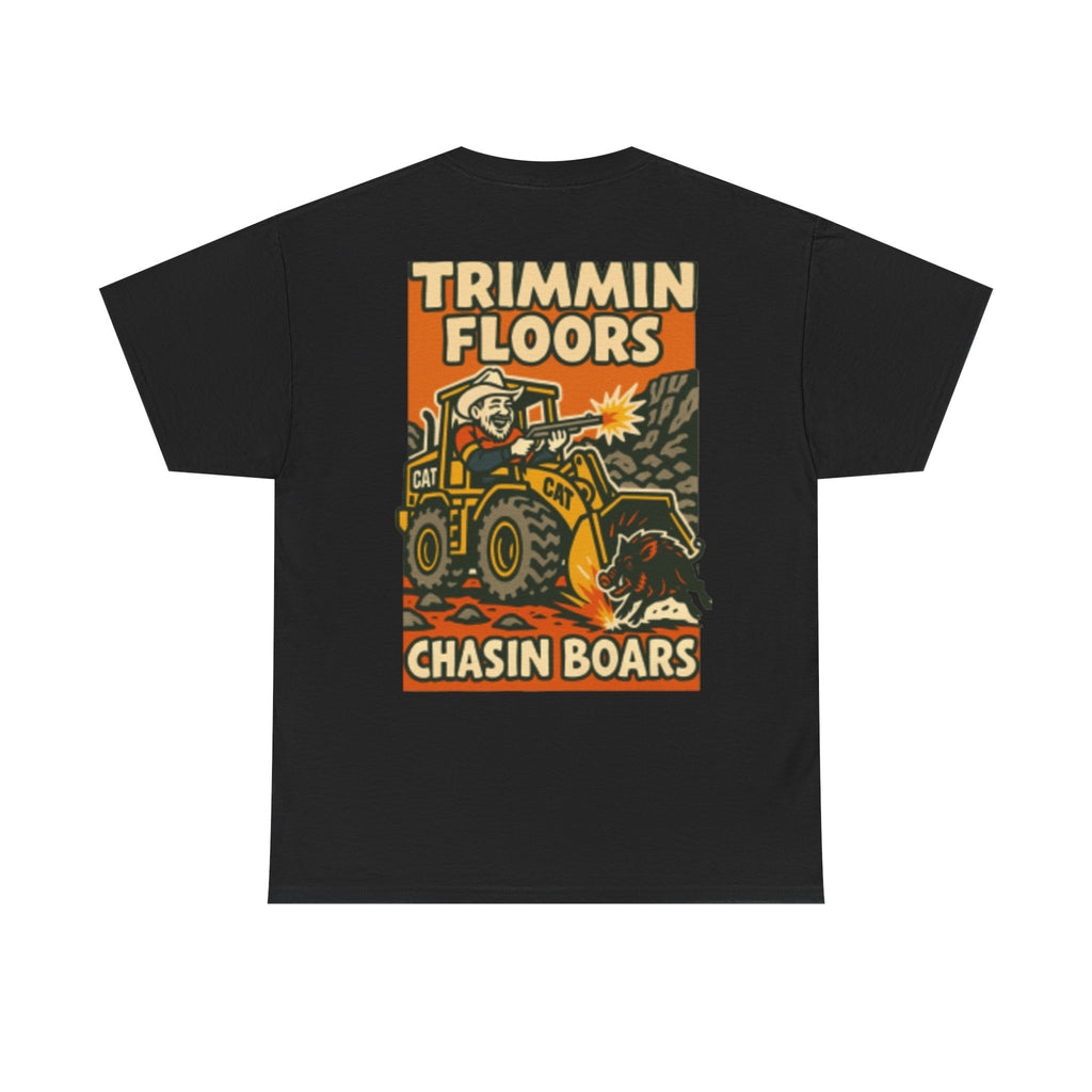 Trimmin Floors Chasin Boars Tee | Quarry Gear