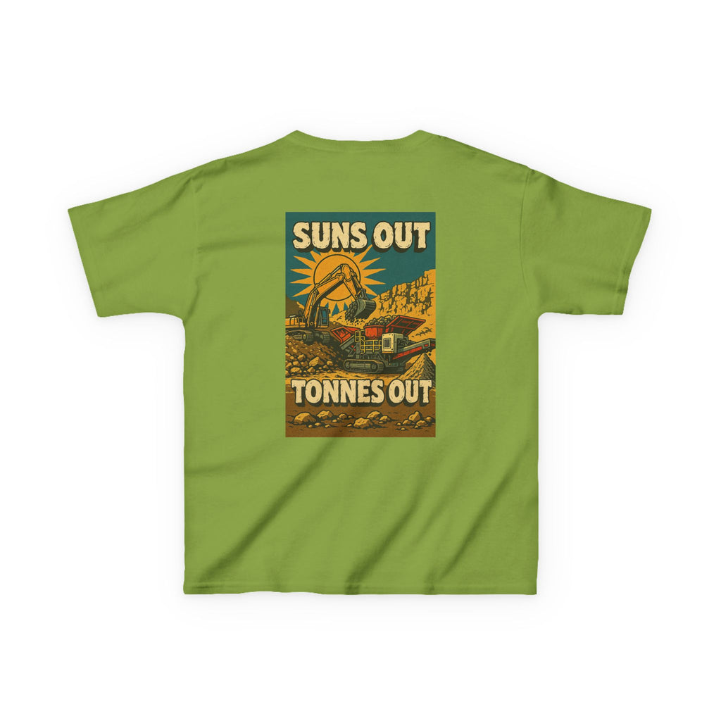 Suns Out Tonnes Out Kids Tee | Quarry Gear