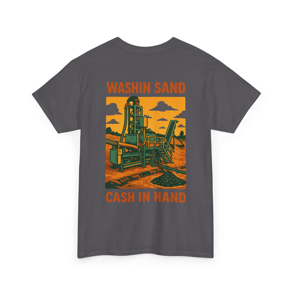 Washin Sand Cash In Hand Tee | Quarry Gear