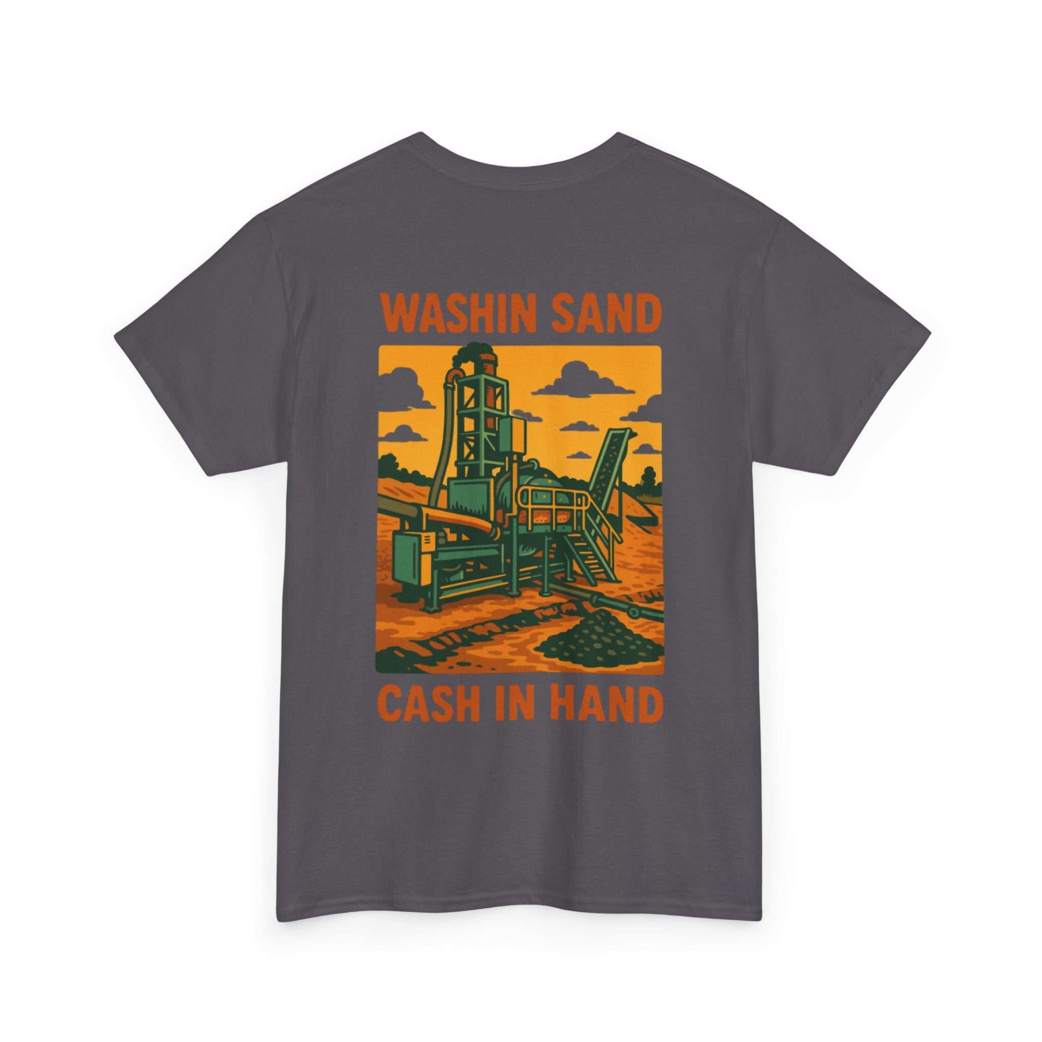 Washin Sand Cash In Hand Tee | Quarry Gear
