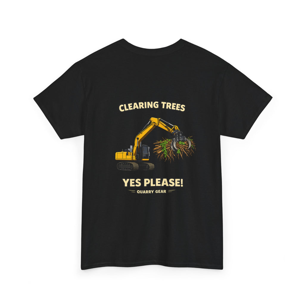 Clearing Trees Yes Please Shirt | Simple Series | Quarry Gear