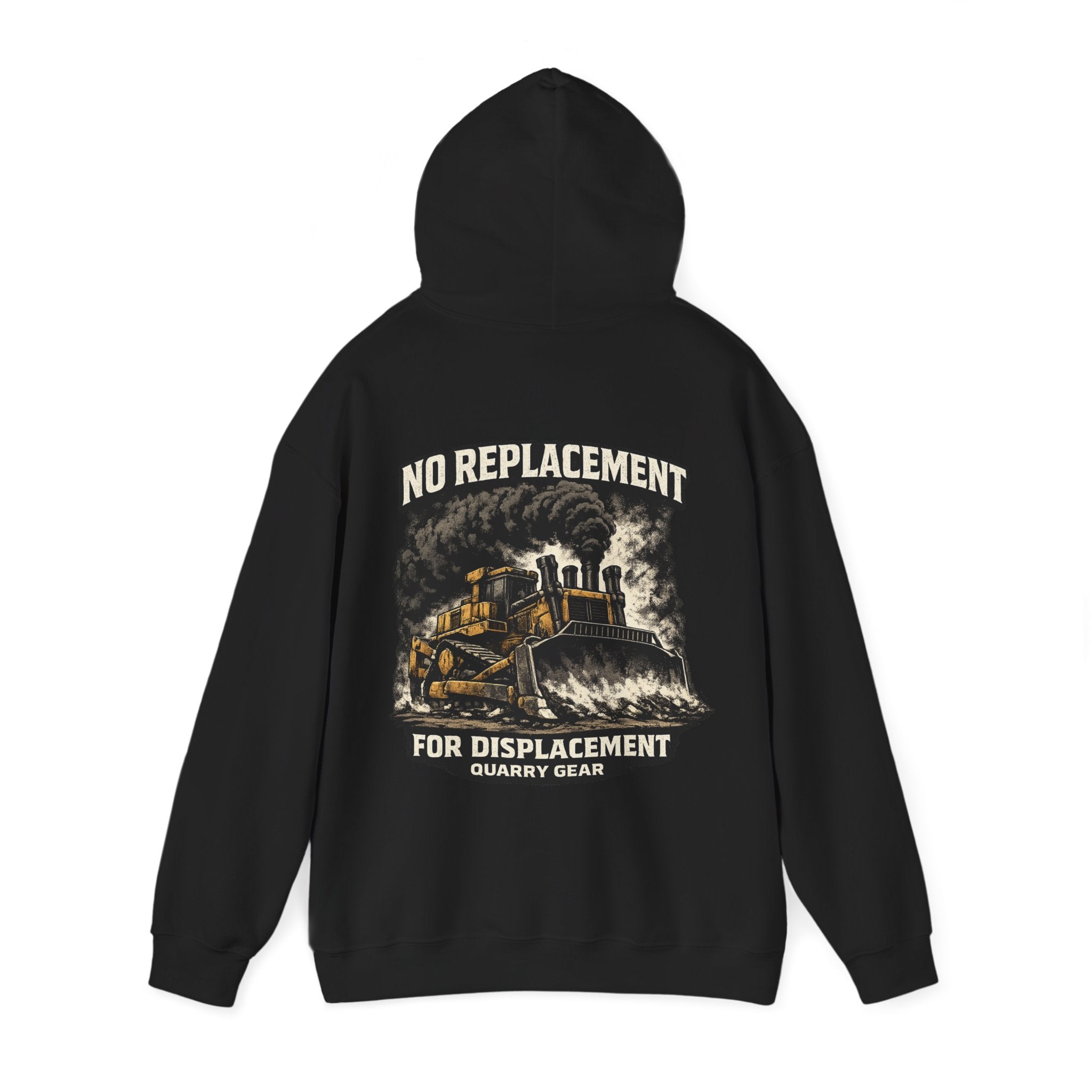 No Replacement For Displacement Hoodie | Quarry Gear