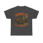 Send It Till You Bend It Tee - DARK COLOURS | Quarry Gear