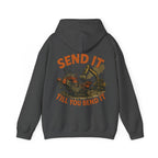 Send It Till You Bend It Hoodie - DARK COLOURS | Quarry Gear