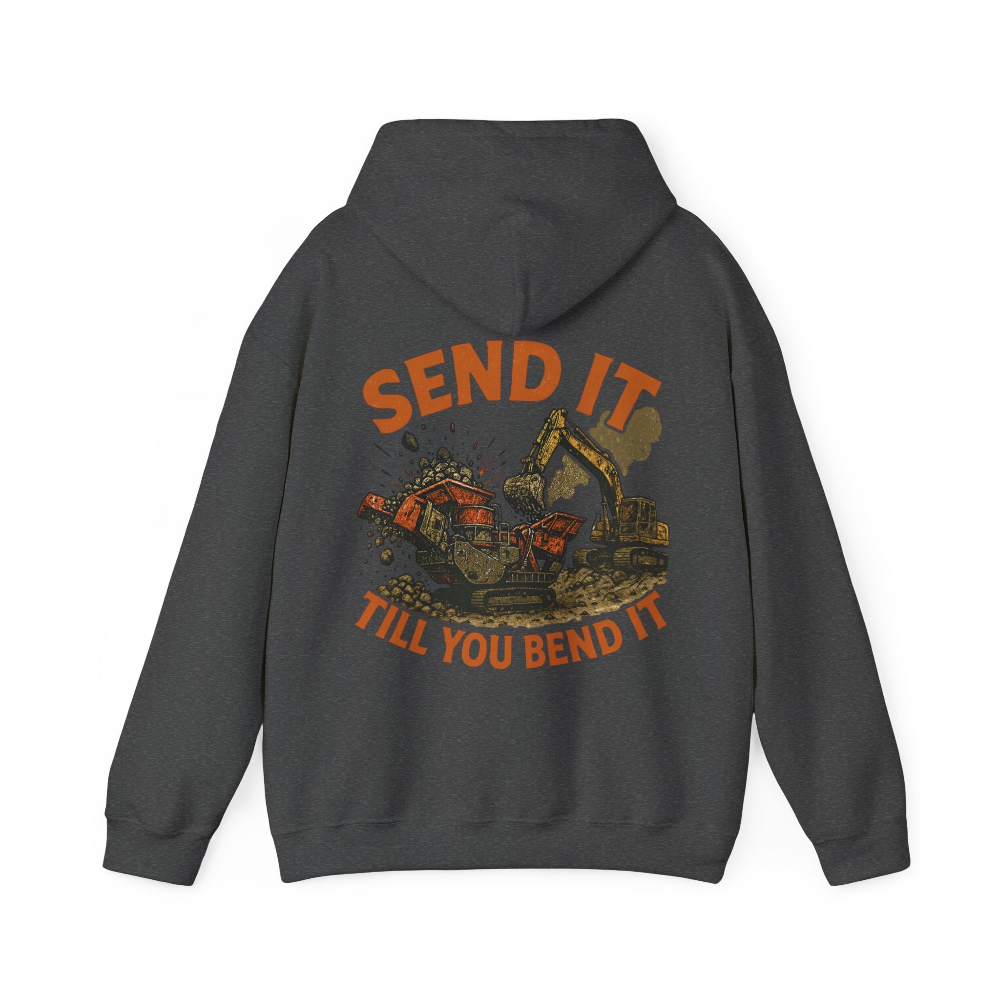 Send It Till You Bend It Hoodie - DARK COLOURS | Quarry Gear