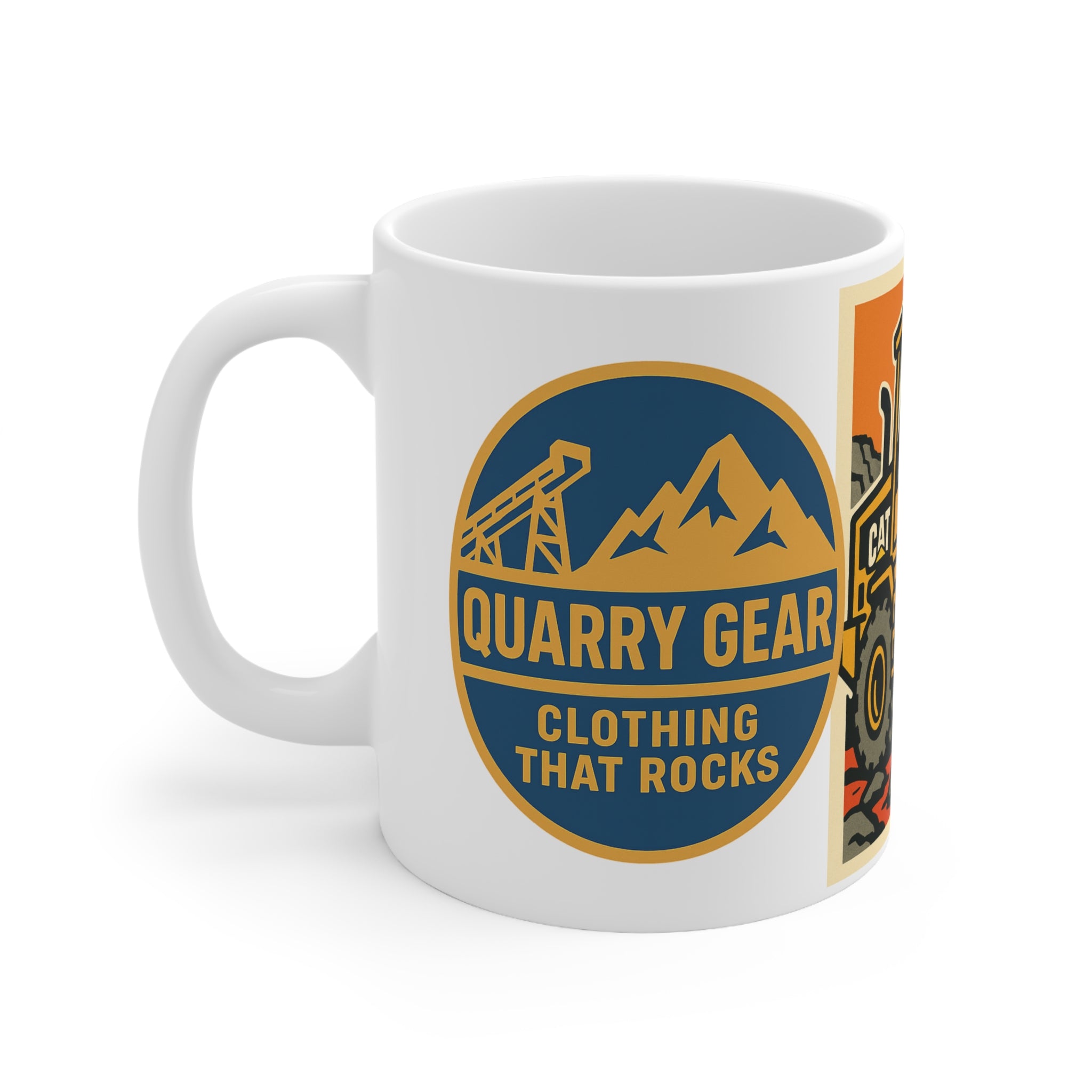 Quarry Gear Logo and Quarry Loader Mug