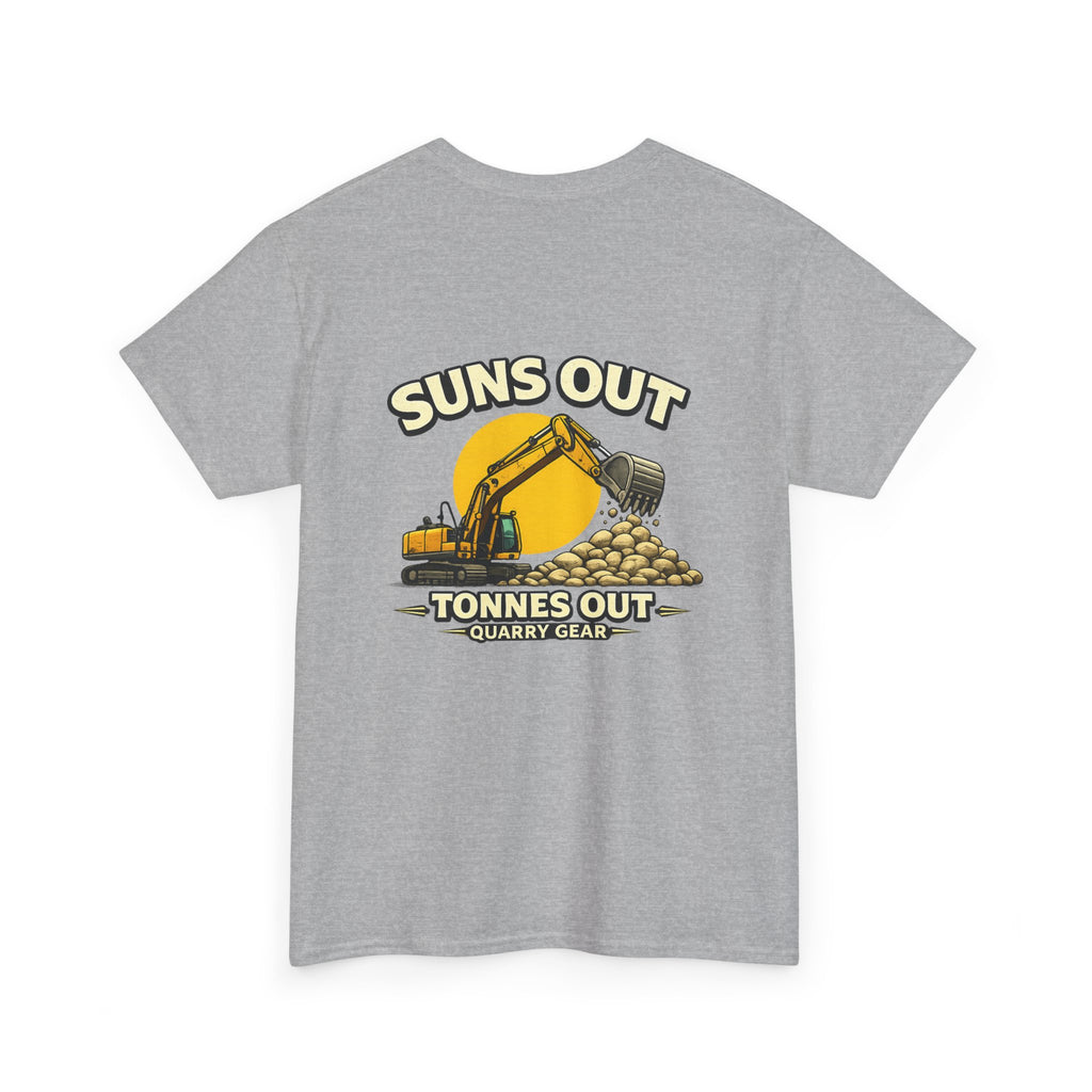 Suns Out Tonnes Out Excavator Shirt | Quarry Gear