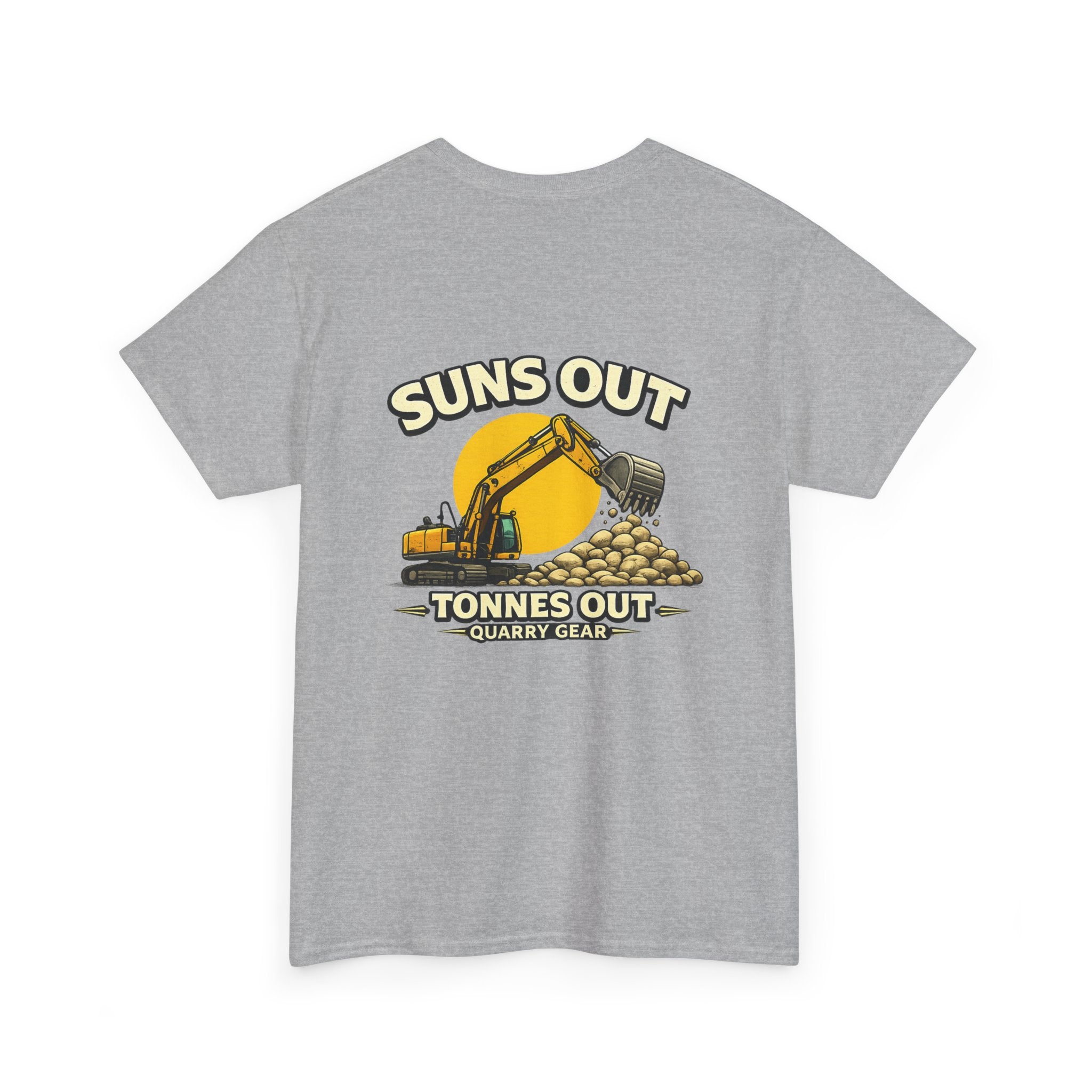 Suns Out Tonnes Out Excavator Shirt | Quarry Gear