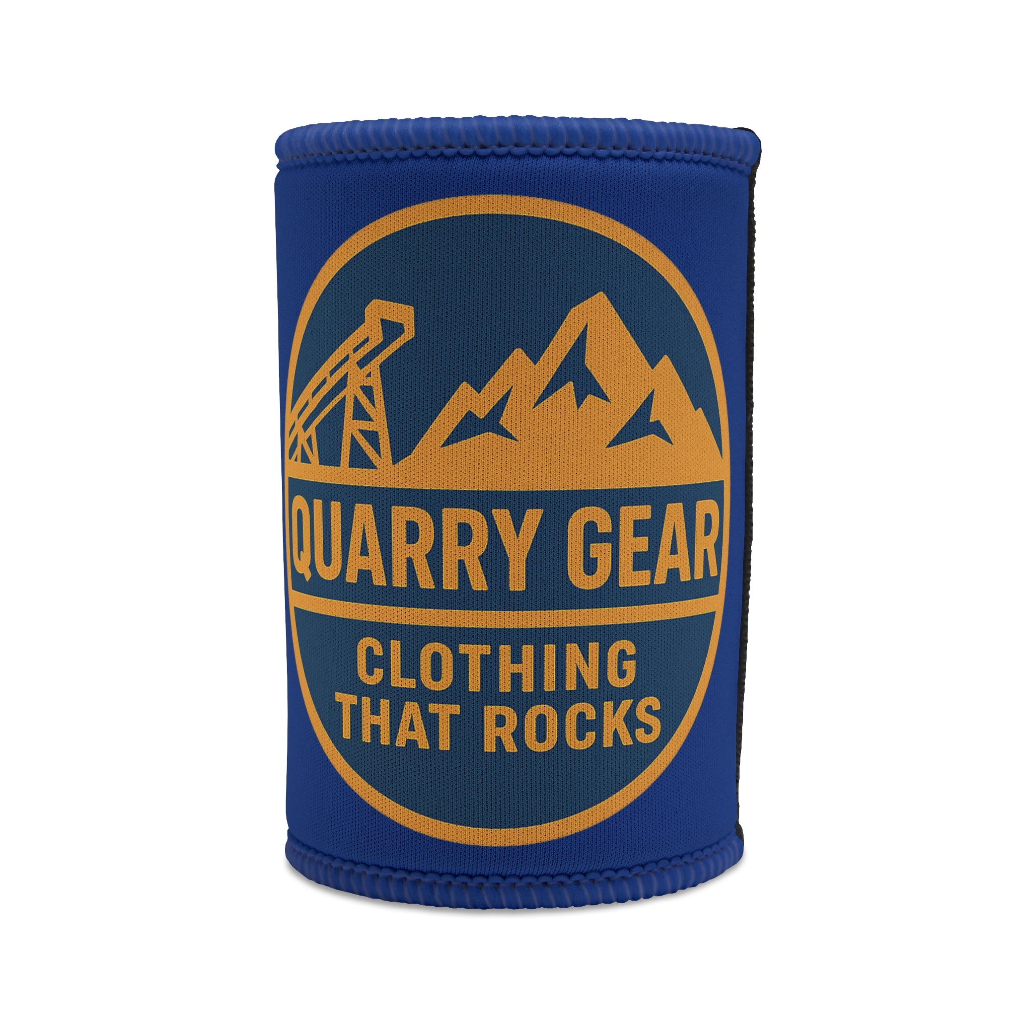 Clearing Trees Yes Please stubby cooler | Retro construction design