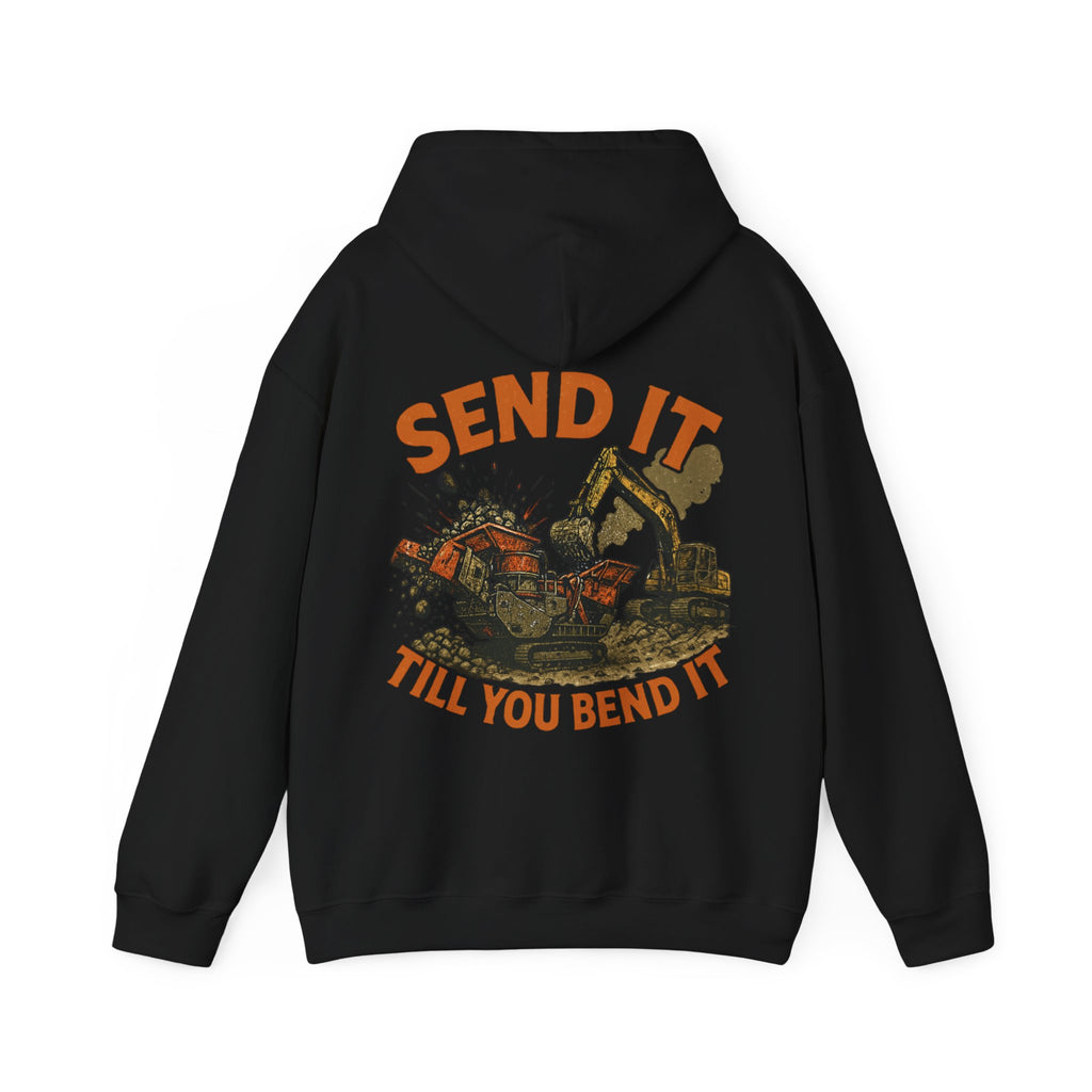 Send It Till You Bend It Hoodie - DARK COLOURS | Quarry Gear