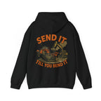 Send It Till You Bend It Hoodie - DARK COLOURS | Quarry Gear