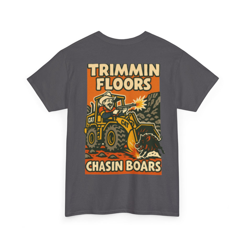 Trimmin Floors Chasin Boars Tee | Quarry Gear