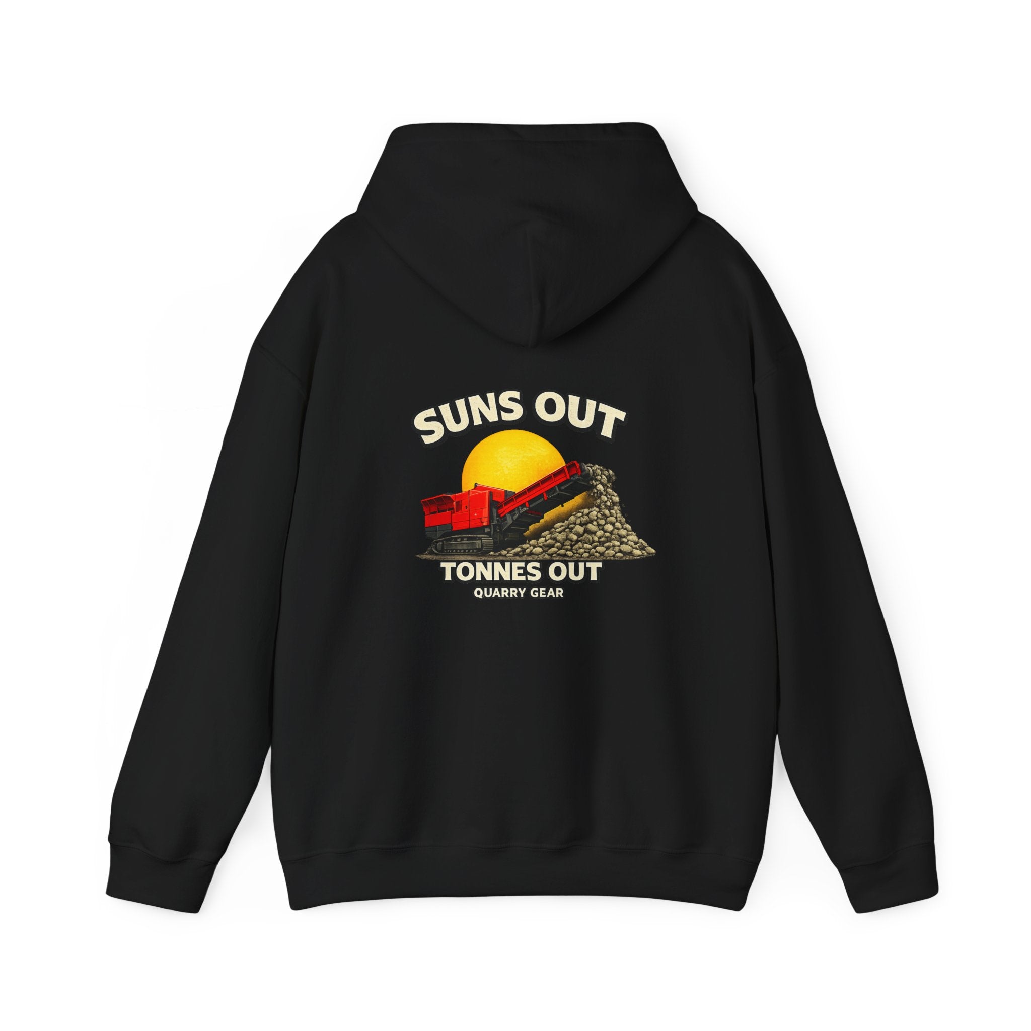Suns Out Tonnes Out Crusher Hoodie | Quarry Gear