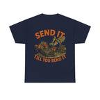Send It Till You Bend It Tee - DARK COLOURS | Quarry Gear