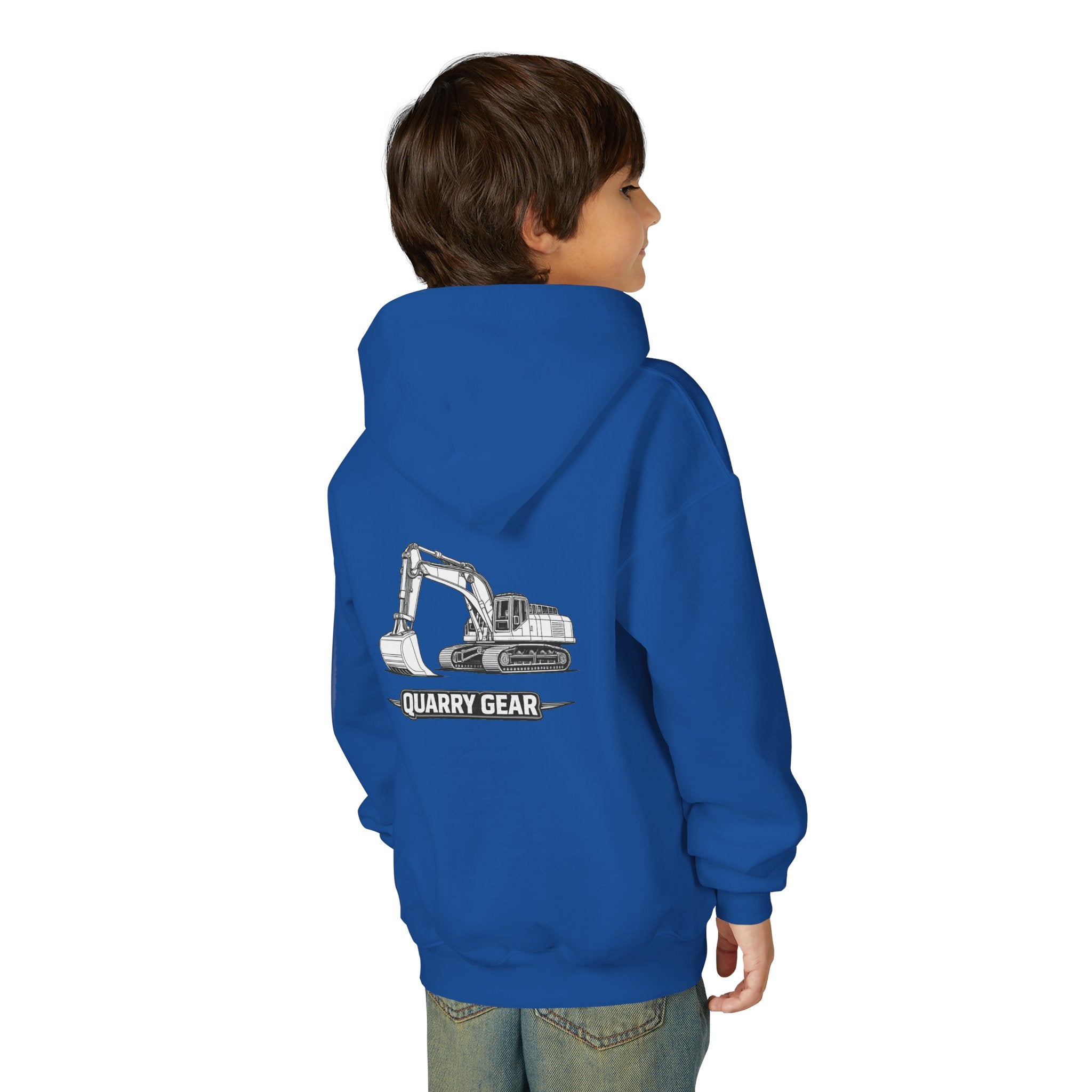 Excavator Kids Hoodie | Quarry Gear