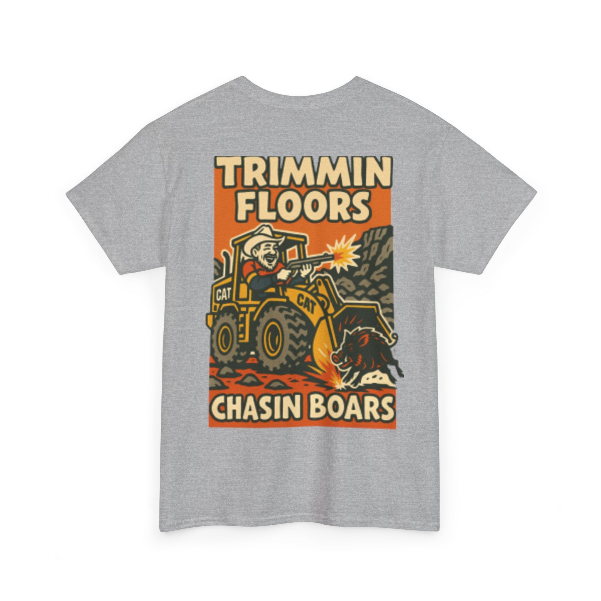 Trimmin Floors Chasin Boars Tee | Quarry Gear